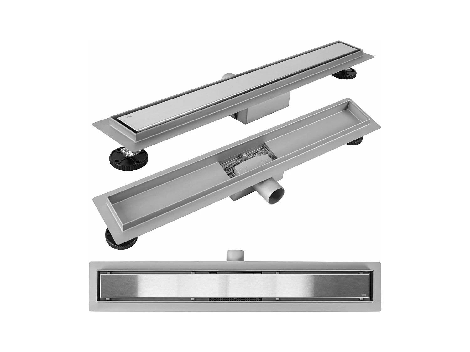 Lineaire Afvoer Rea Neox 1000 Brush Steel