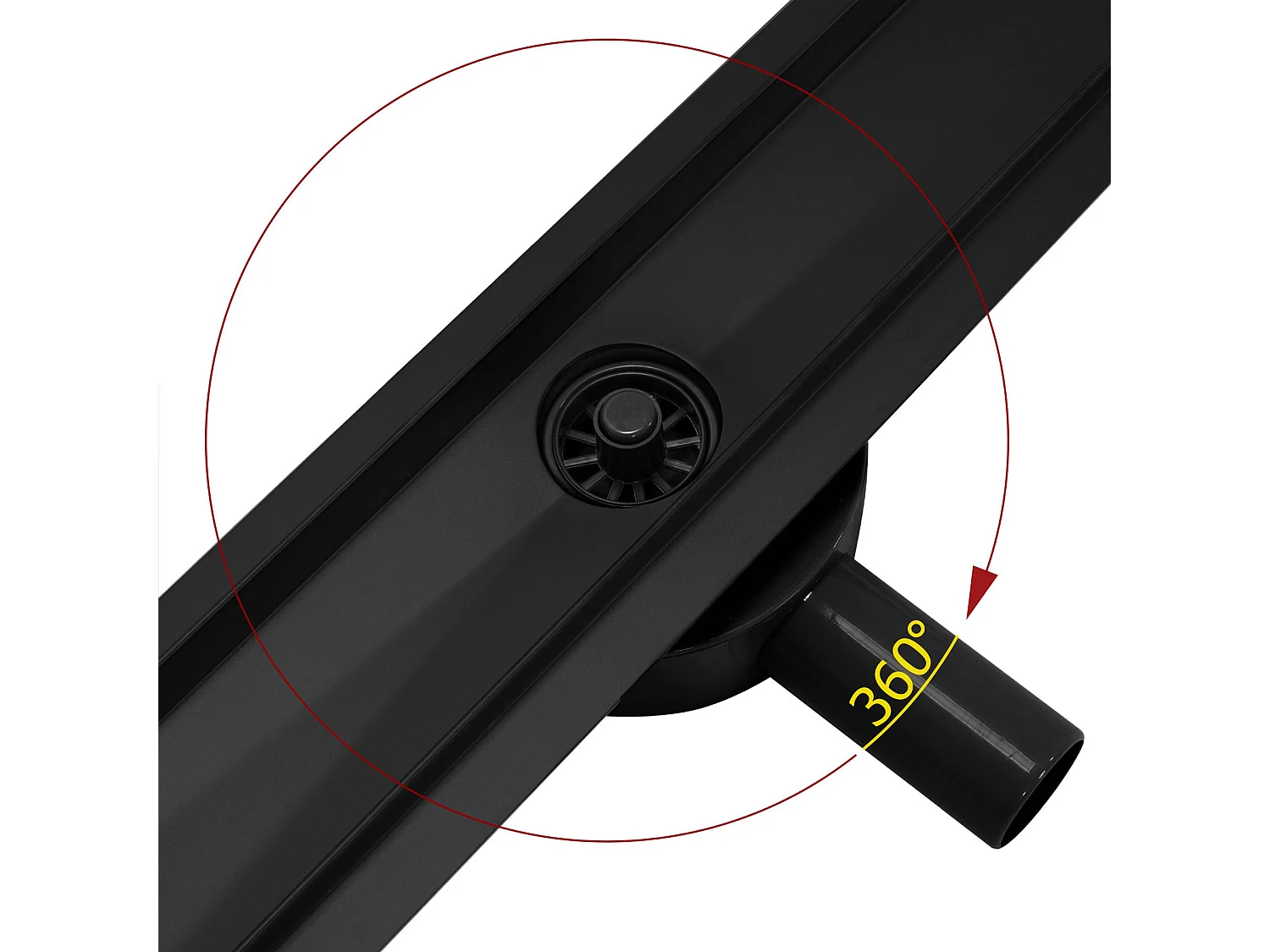 Lineaire Afvoer Rea Neo & Pure N 500 Black