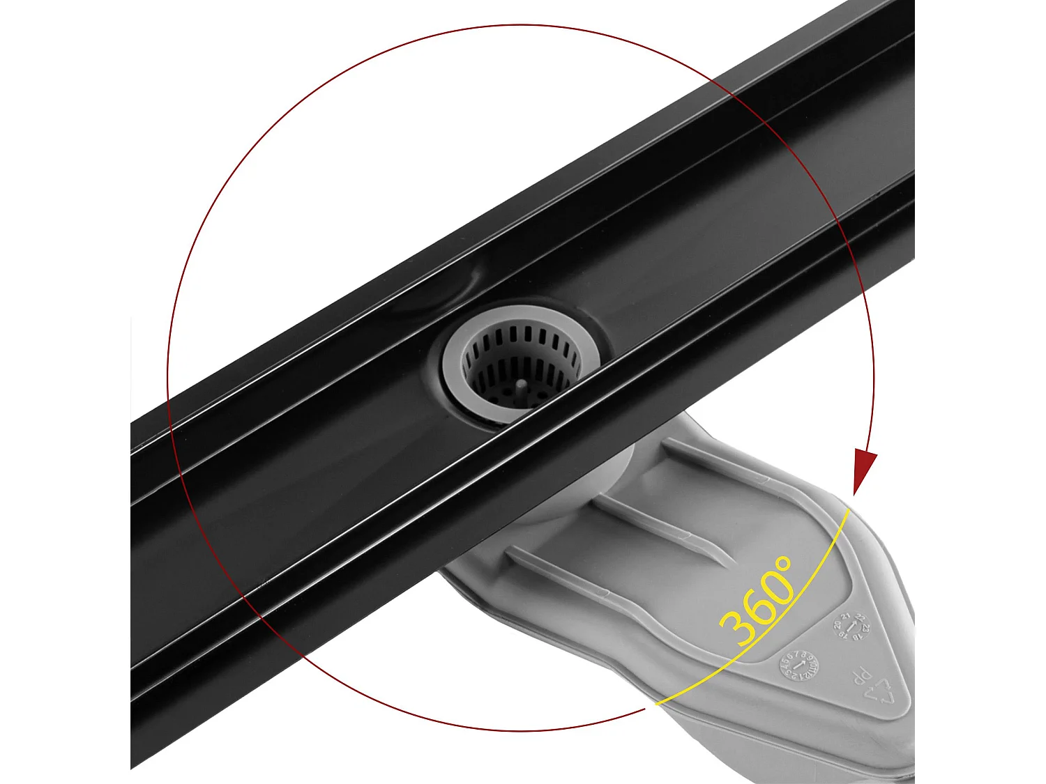 Dreno Linear Rea Neox Superflow 900 Black