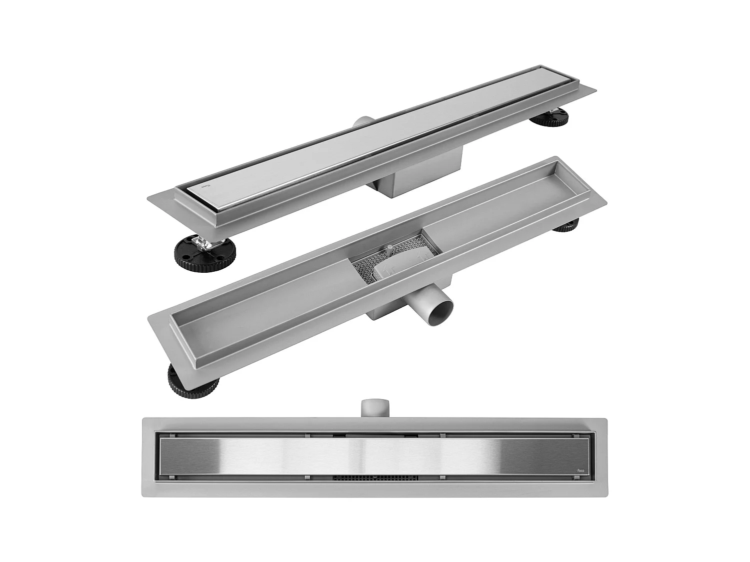 Drain Linéaire Rea Neox 600 Brush Steel