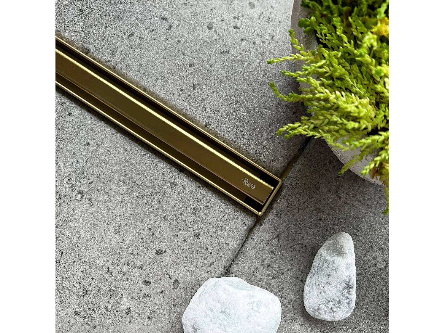 Drain Linéaire Rea Neox Slim Pro 600 Gold