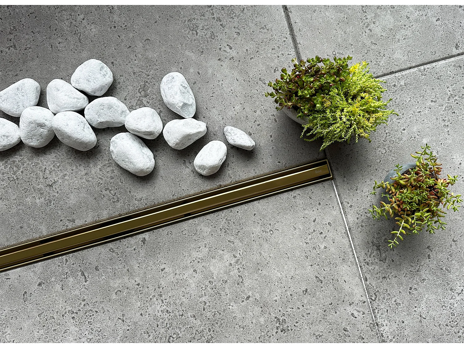 Drain Linéaire Rea Neox Slim Pro 600 Gold