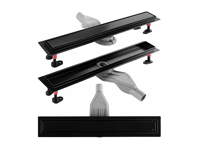 Duschrinne Rea Neox Superflow 700 Black