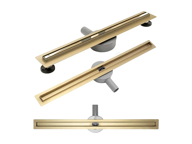 Drain Linéaire Rea Neo Slim Pro Gold 500