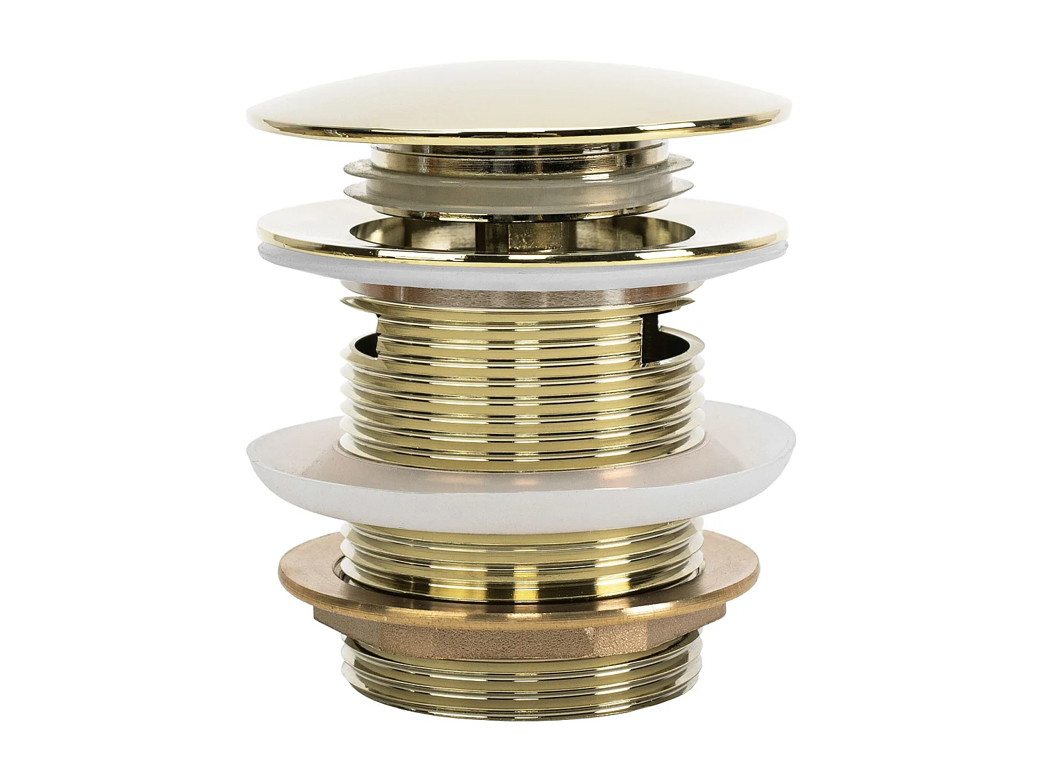 Bonde De Baignoire Clic-Clac Rea 6Cm Gold