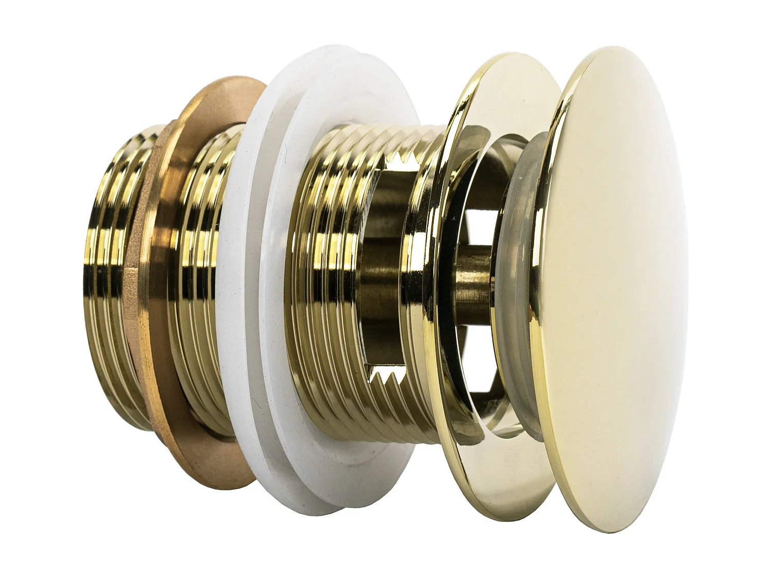 Bonde De Baignoire Clic-Clac Rea 6Cm Gold