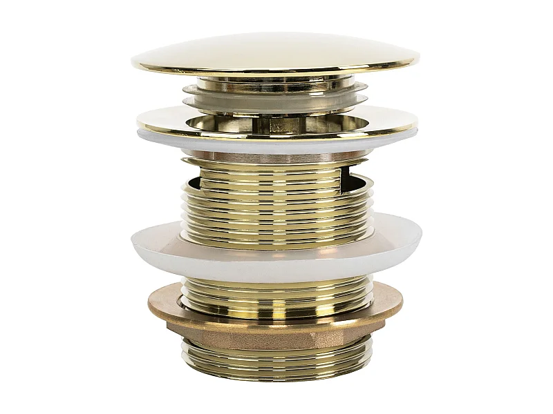 Wanne Stöpsel Click-Clack Rea 6Cm Gold