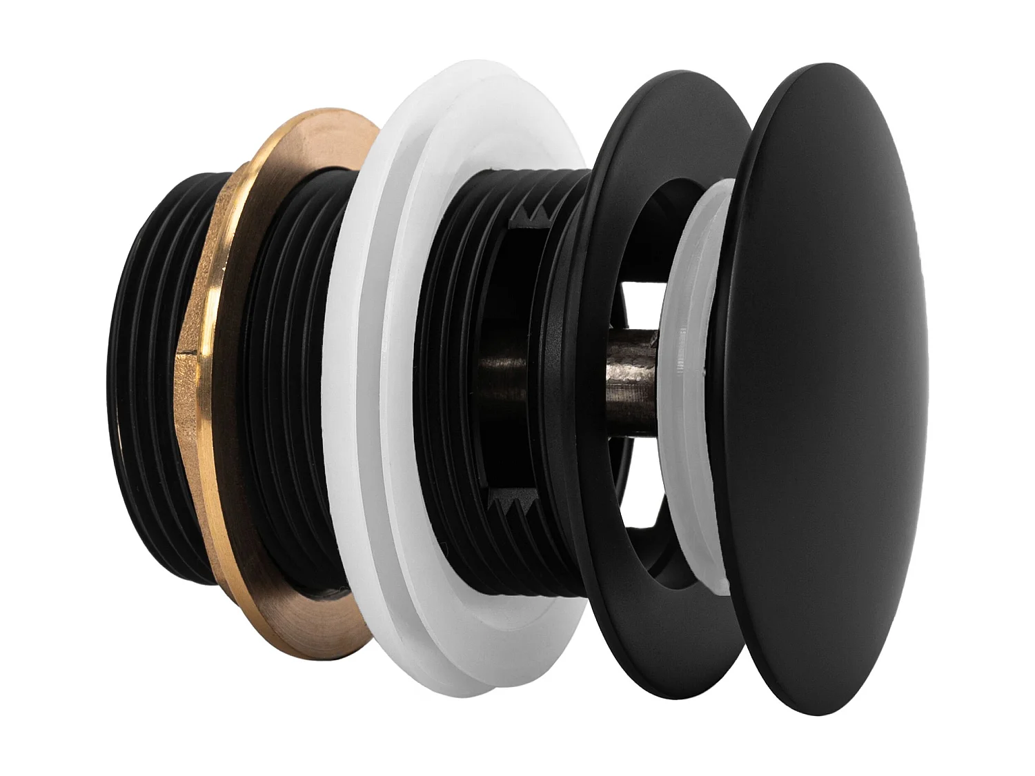 Kurk Badkuip Uniwersalny Klik-Klak Rea Black