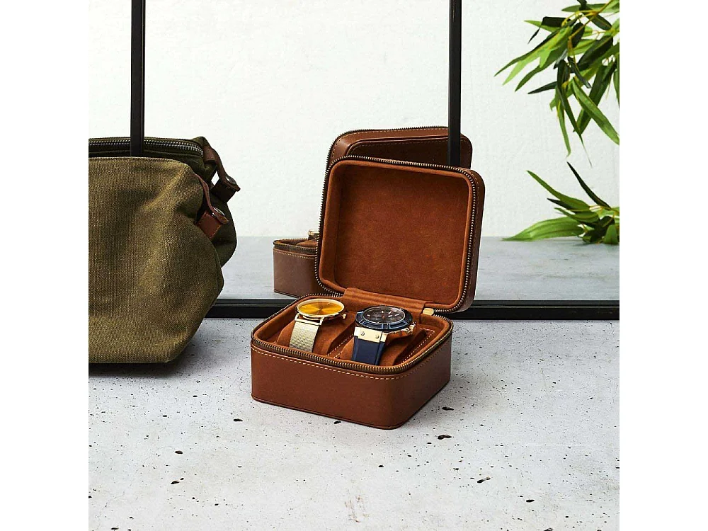 Etui pour montres en polyuréthane Oakland 2 montres