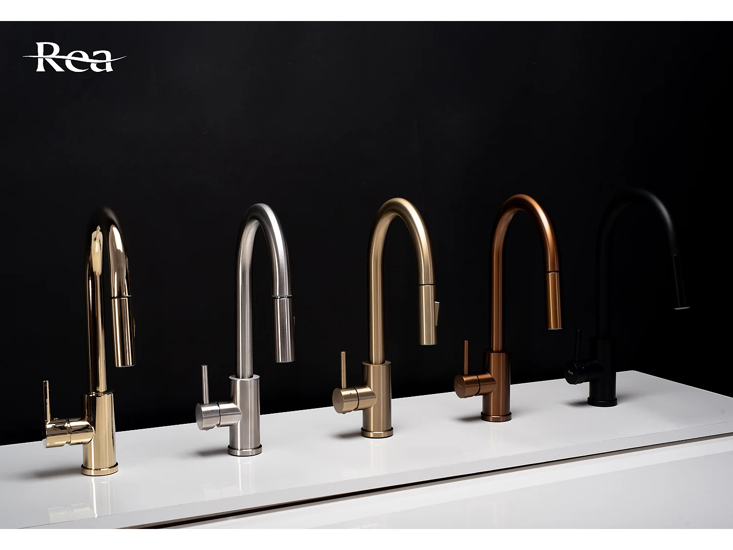 Robinet De Cuisine Rea Fresh Gold