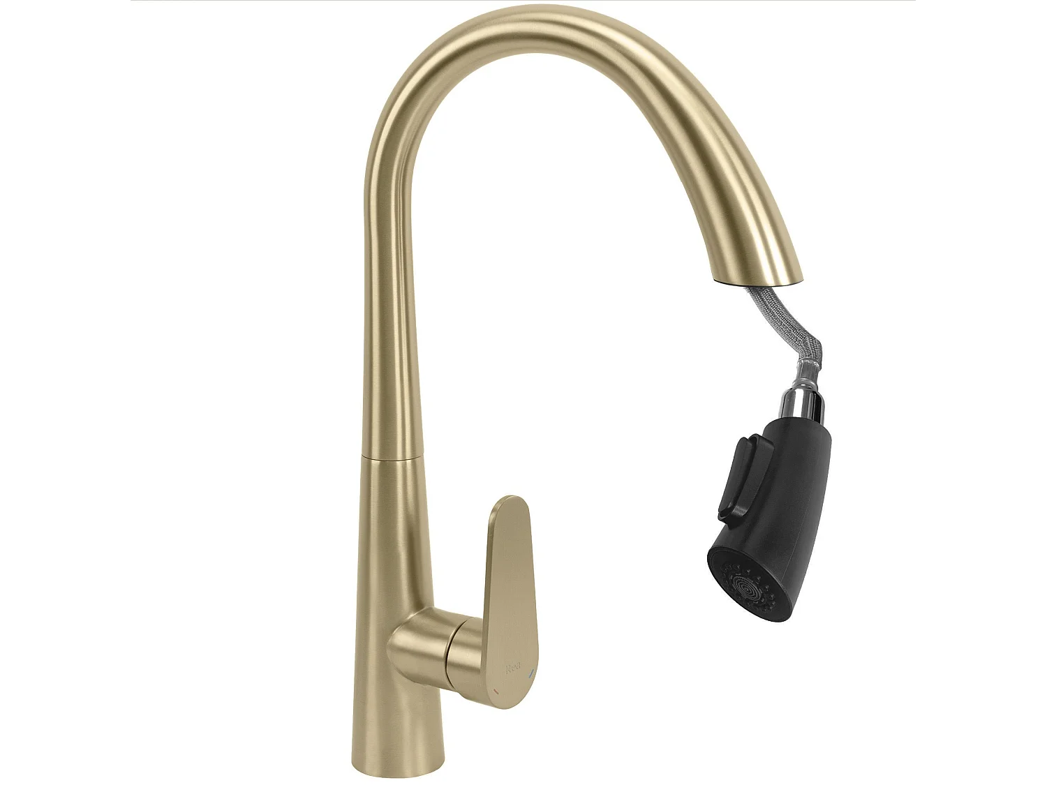 Grifo Para Cocina Rea Js-K087Bg Ross Brush Gold