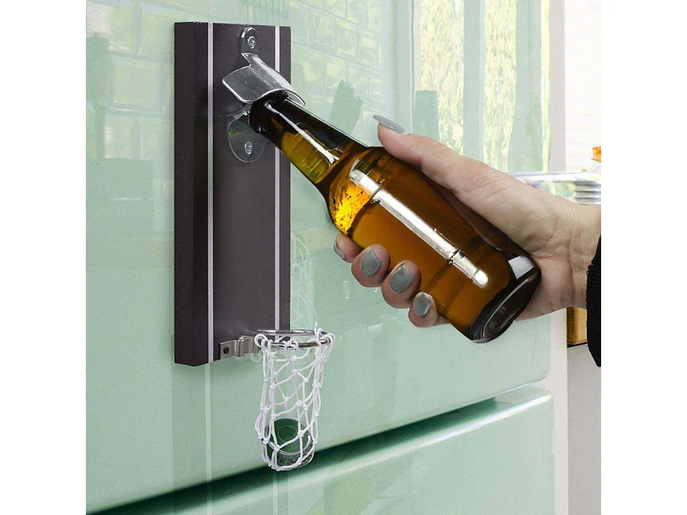 Décapsuleur aimanté panier de basket