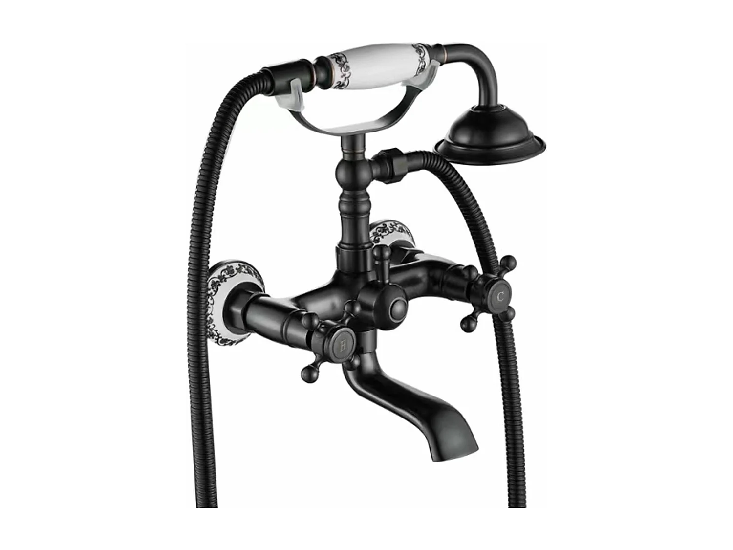 Rubinetto Da Vasca Rea Rustico Black