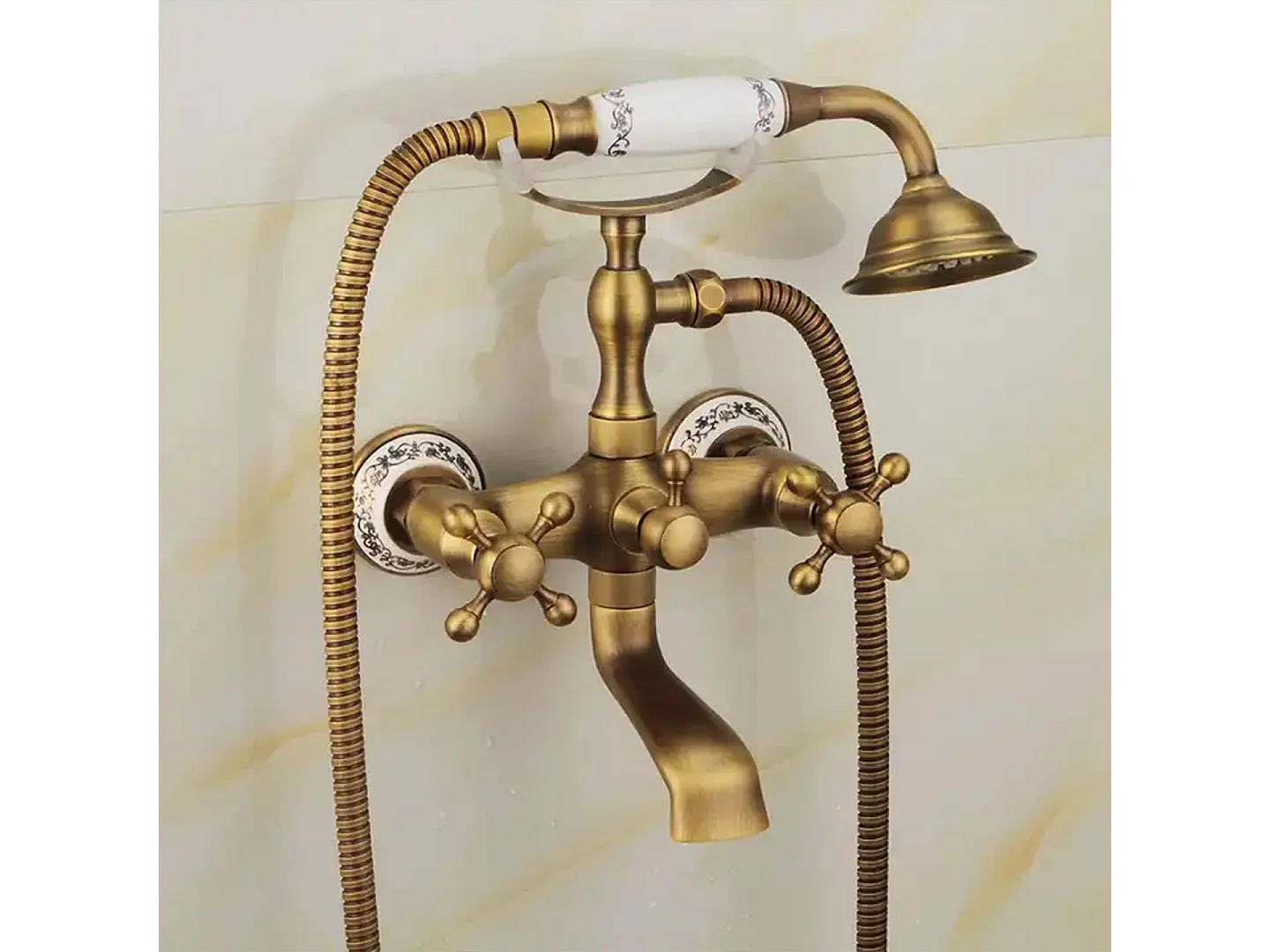 Robinet De Baignoire Rea Rustico Gold