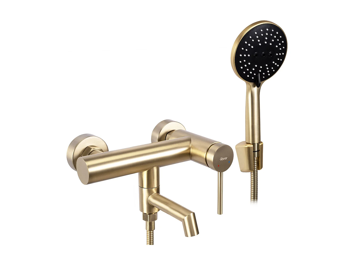 Robinet De Baignoire Rea Js-701303Bg Foss Brush Gold