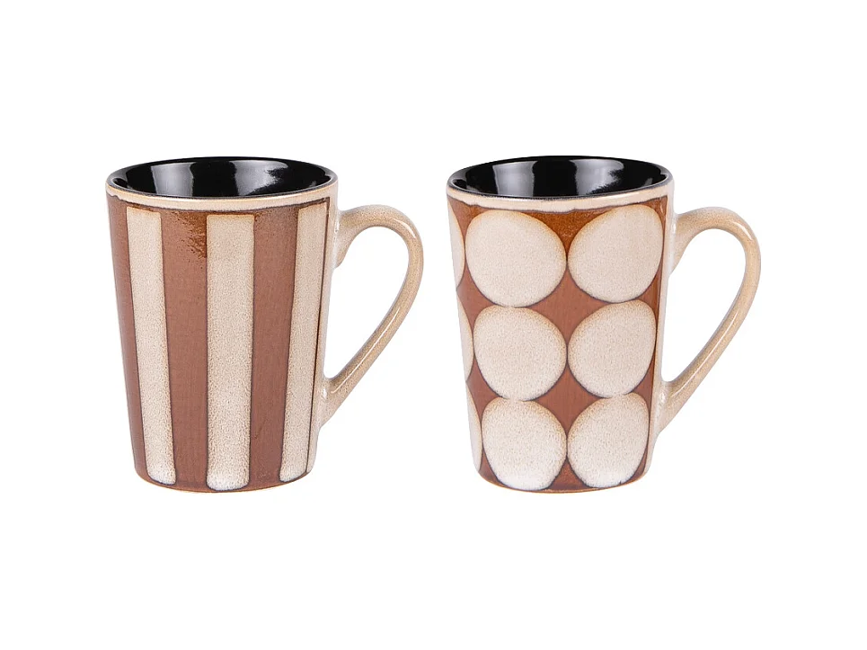 Coffret de 2 mugs Shelby 55 cl