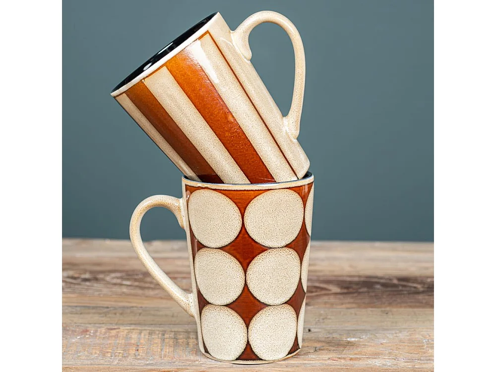 Coffret de 2 mugs Shelby 55 cl