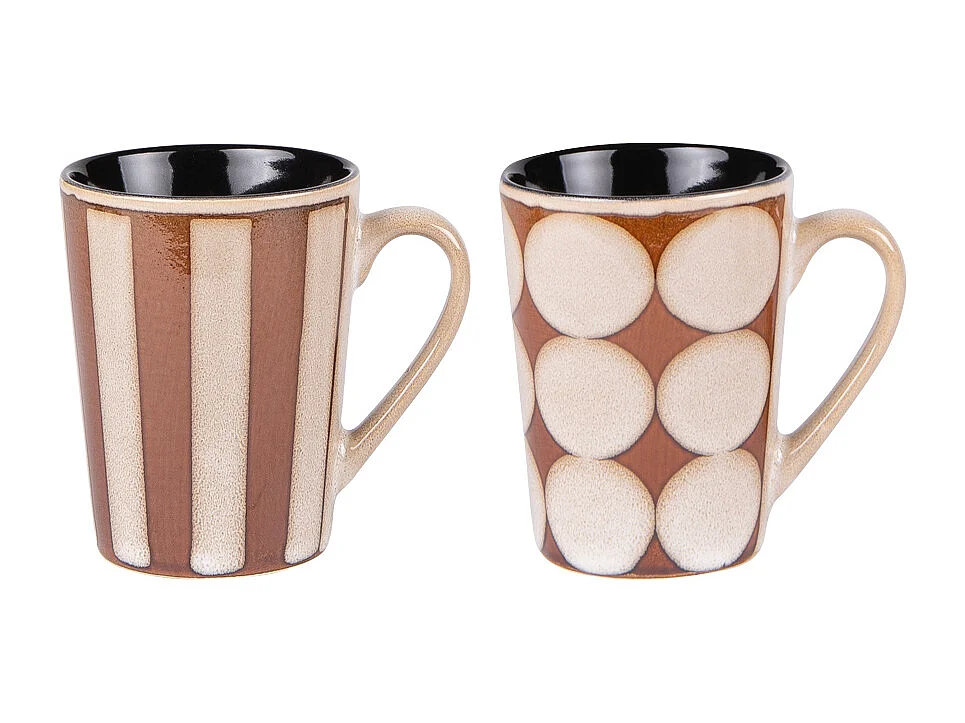 Coffret de 2 mugs Shelby 55 cl