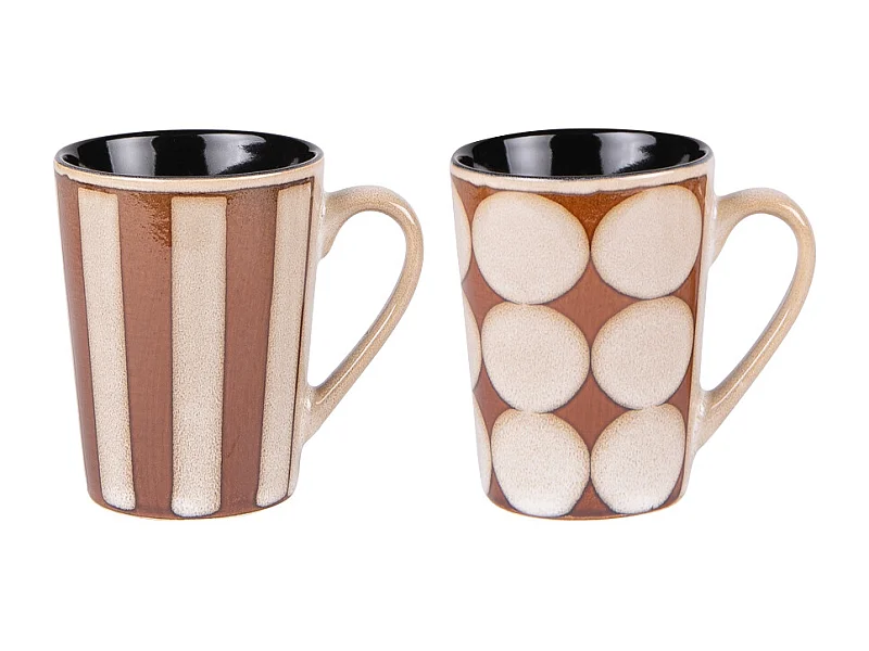 Coffret de 2 mugs Shelby 55 cl