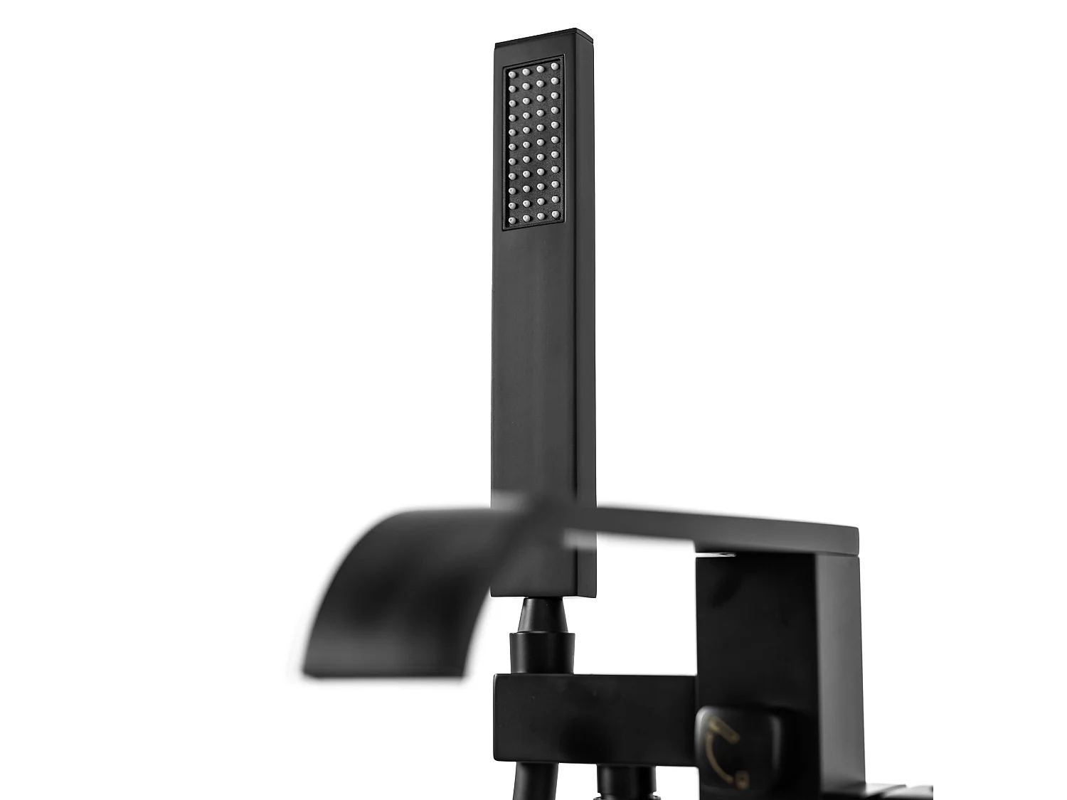 Vloeren Badmengkraan Rea Carat Black