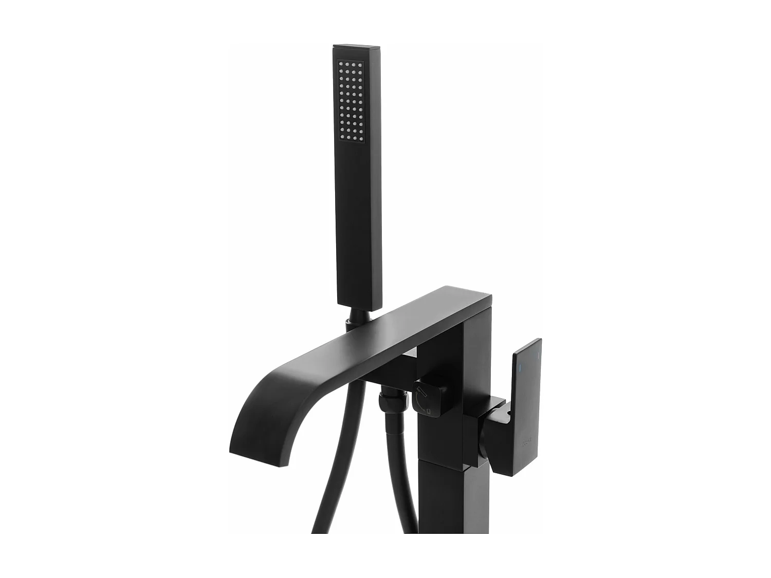 Vloeren Badmengkraan Rea Carat Black