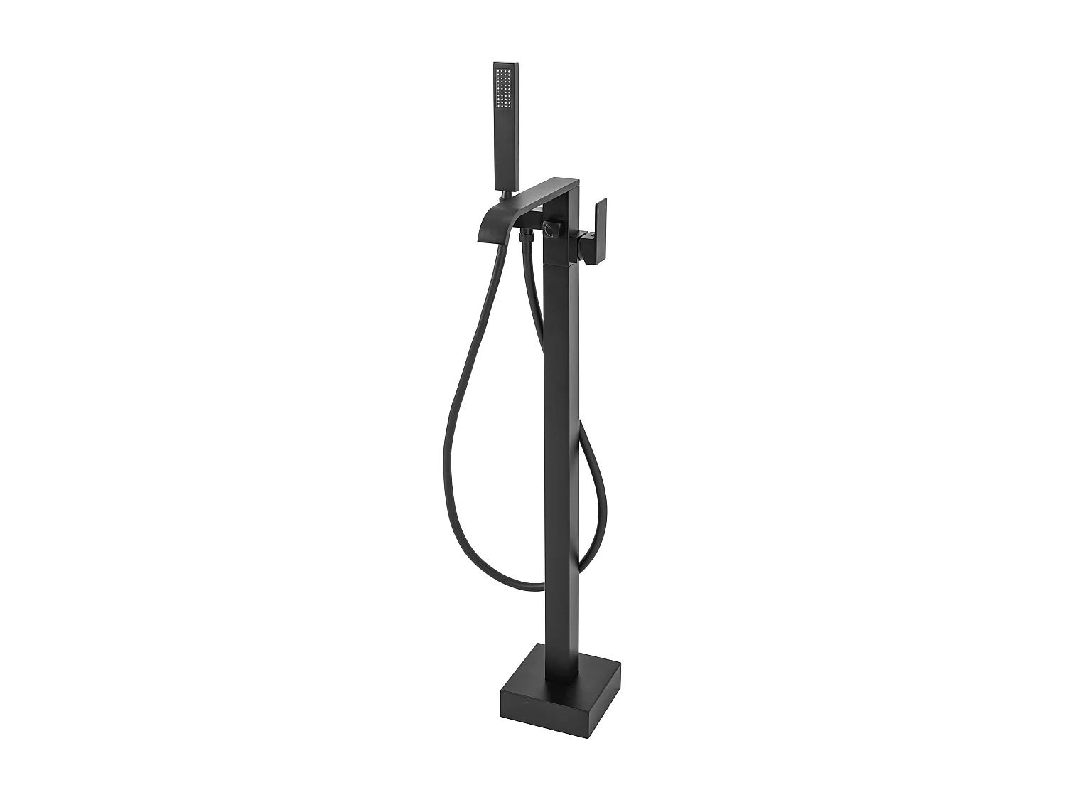 Vloeren Badmengkraan Rea Carat Black