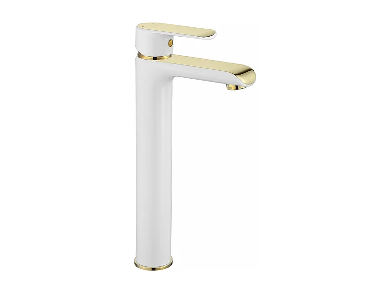 Grifo De Baño Rea My1805-21Wg Bloom High White/Gold
