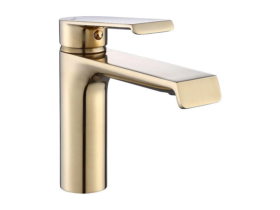 Robinet De Lavabo Rea My2061-2Gg Hass Low Brush Gold