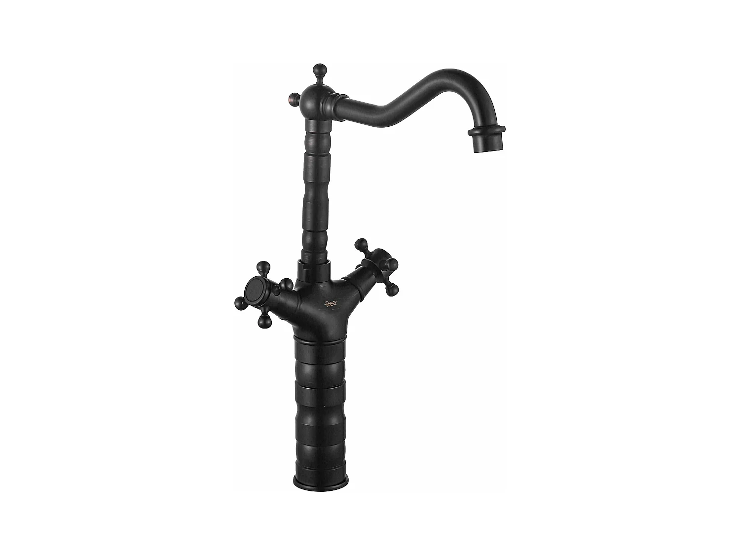 Keukenkraan Rea Rustico High Black