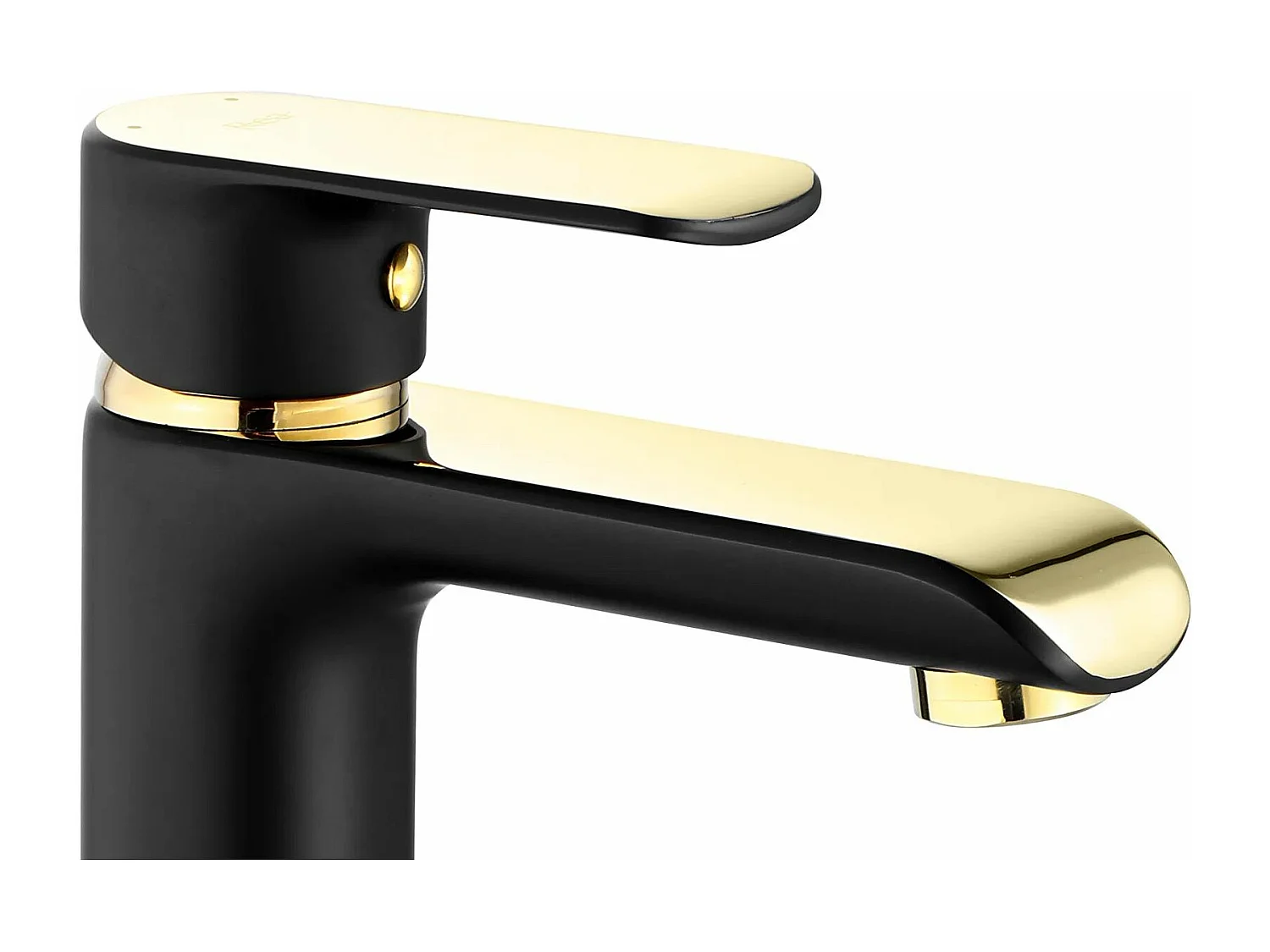 Robinet De Lavabo Rea My1805-21Bg Bloom High Black/Gold