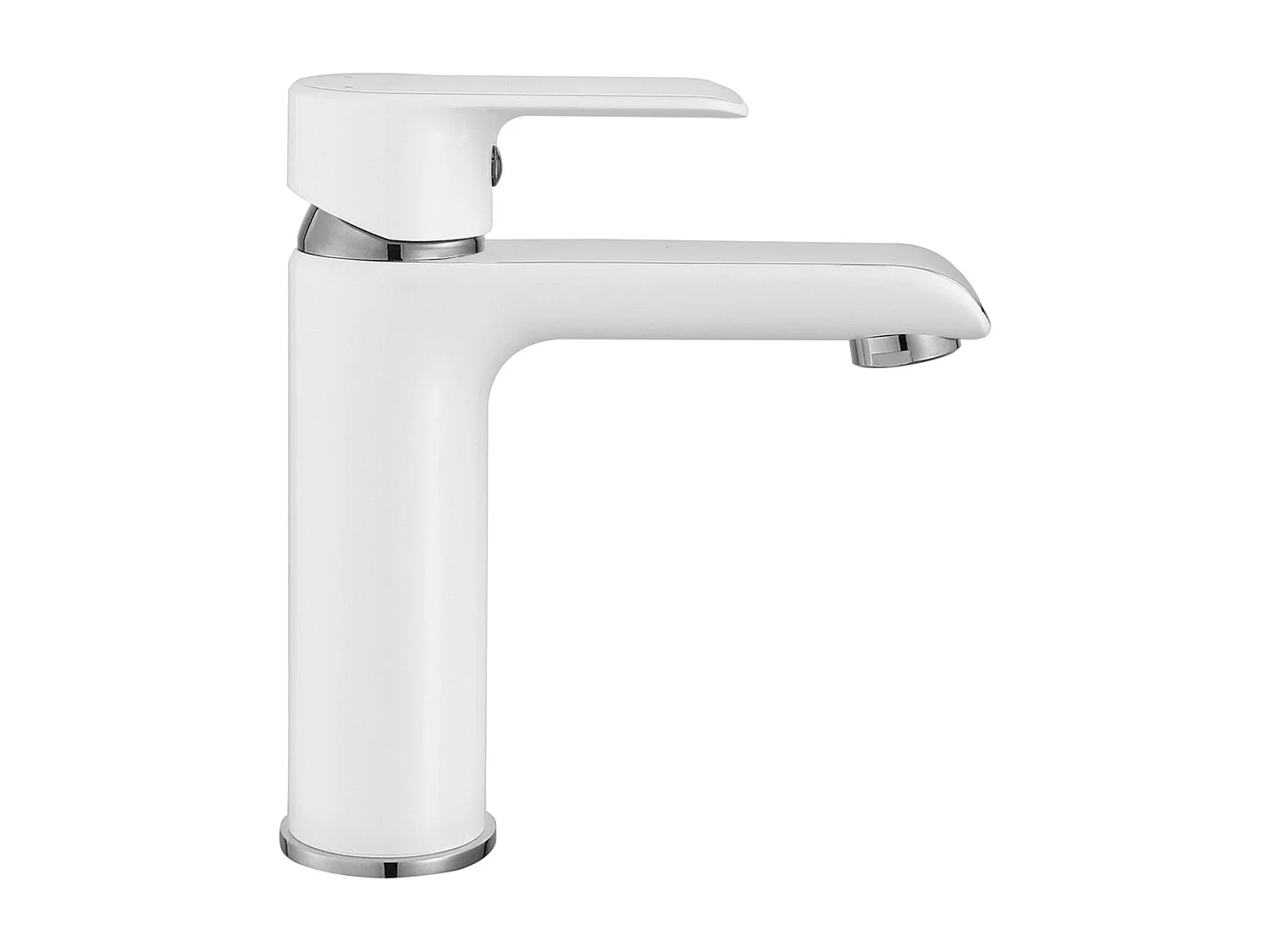 Waschbeckenarmatur Rea My1805-2Cw Bloom Low White/Chrome