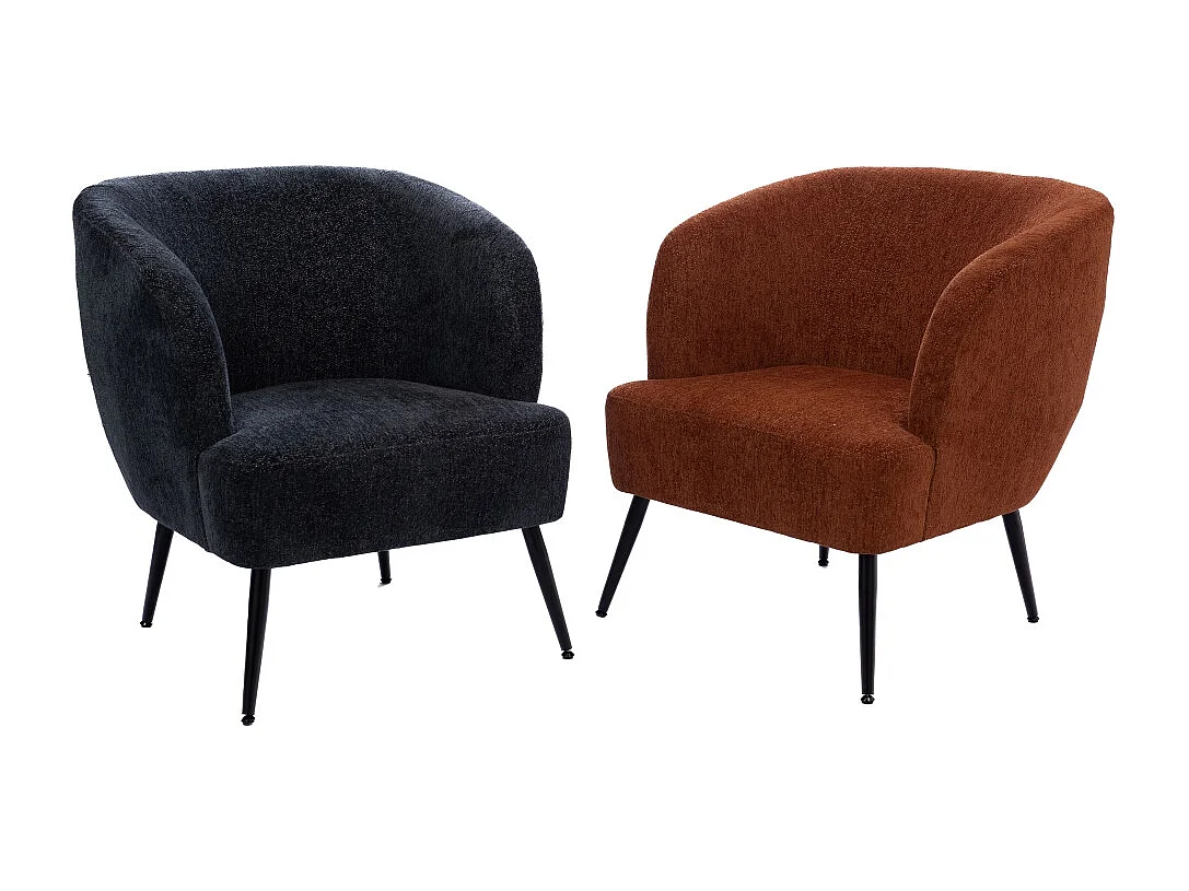 Fauteuil Tallinn terracotta