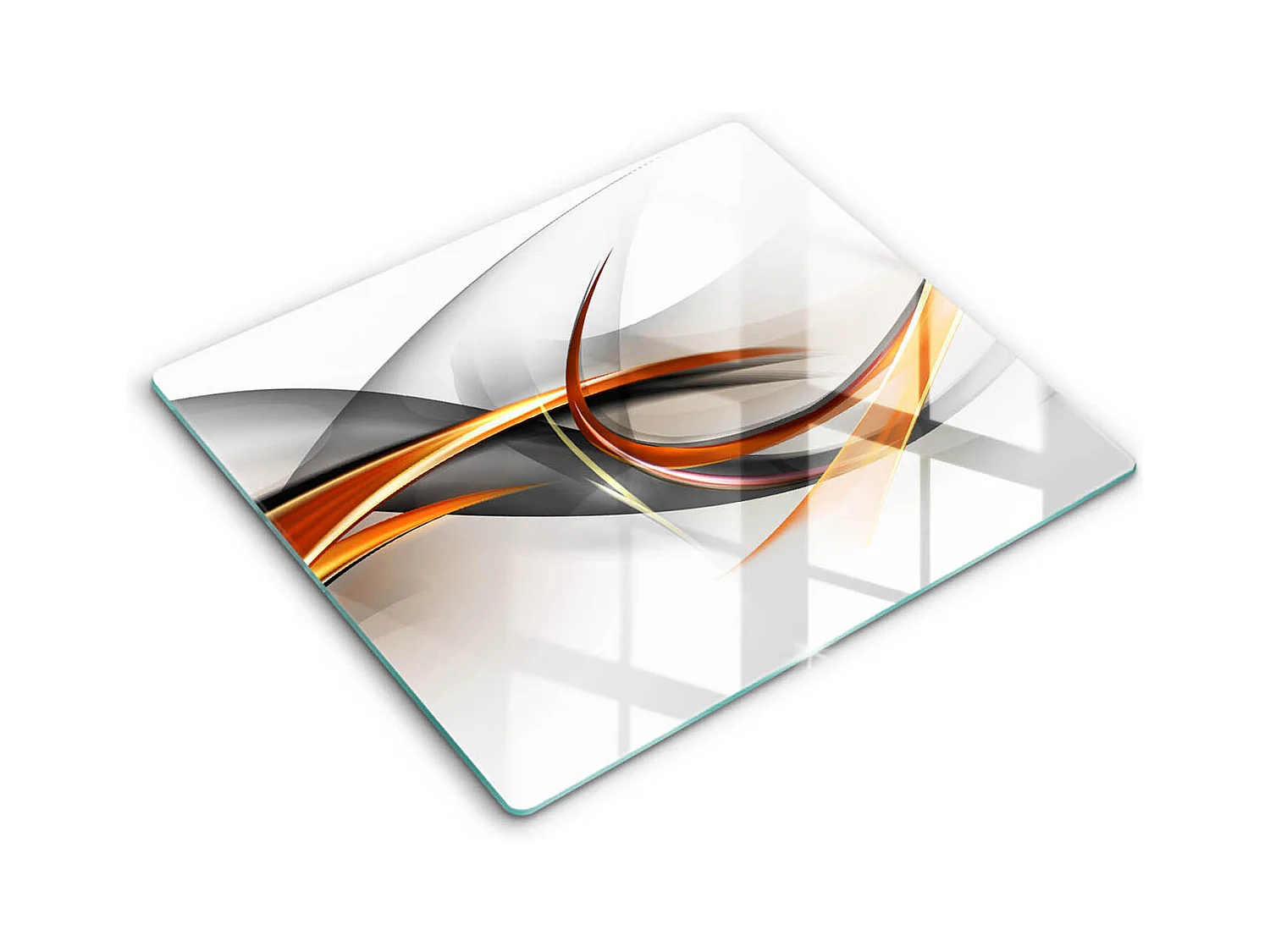 Planche de cuisine rectangulaire en verre, 60x52 cm Formes modernes