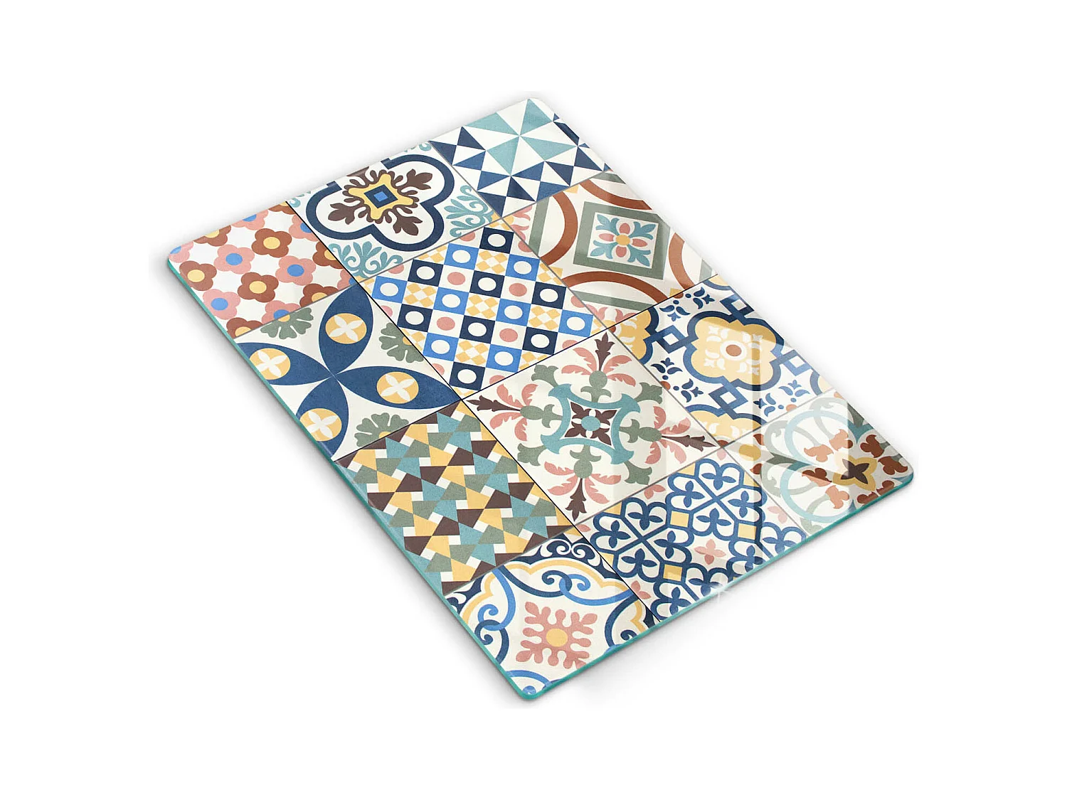 Planche de cuisine rectangulaire en verre, 40x52 cm Carrelage décoratif.