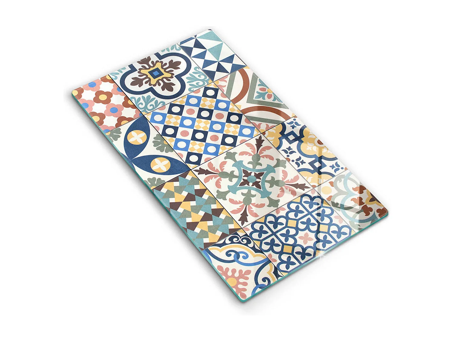 Planche de cuisine rectangulaire en verre, 30x52 cm Carrelage décoratif.