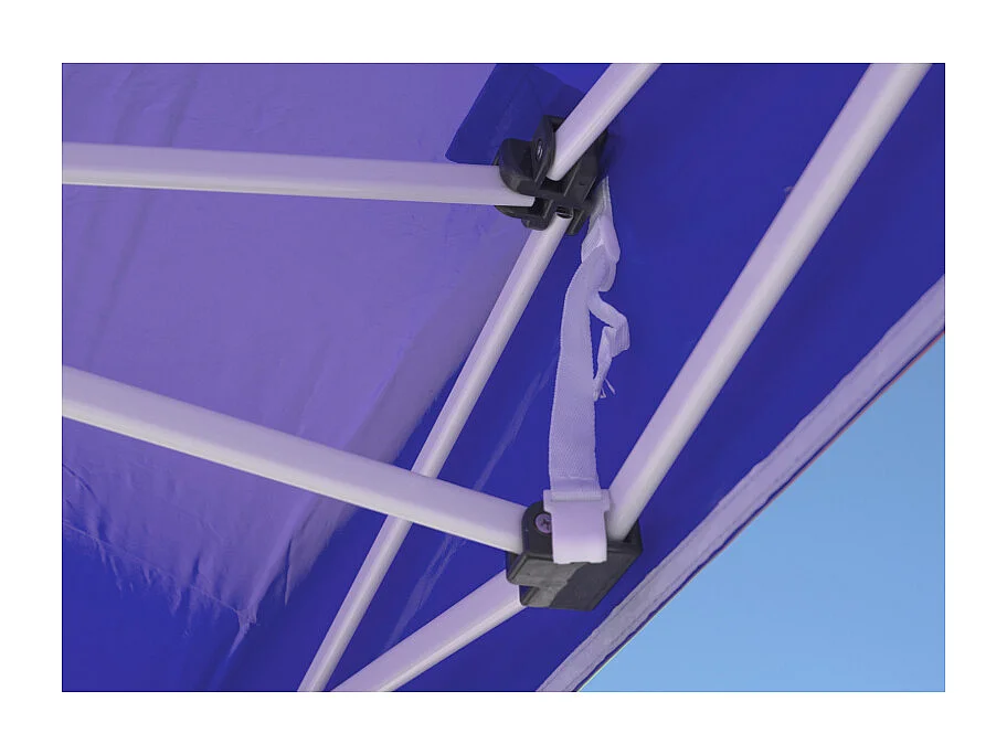 Carpa Plegable 3x3 Master - Morado - Impermeable - Cenador ideal para Camping, Eventos, Playa, Jardín