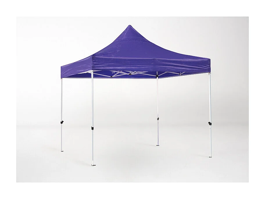 Carpa Plegable 3x3 Master - Morado - Impermeable - Cenador ideal para Camping, Eventos, Playa, Jardín