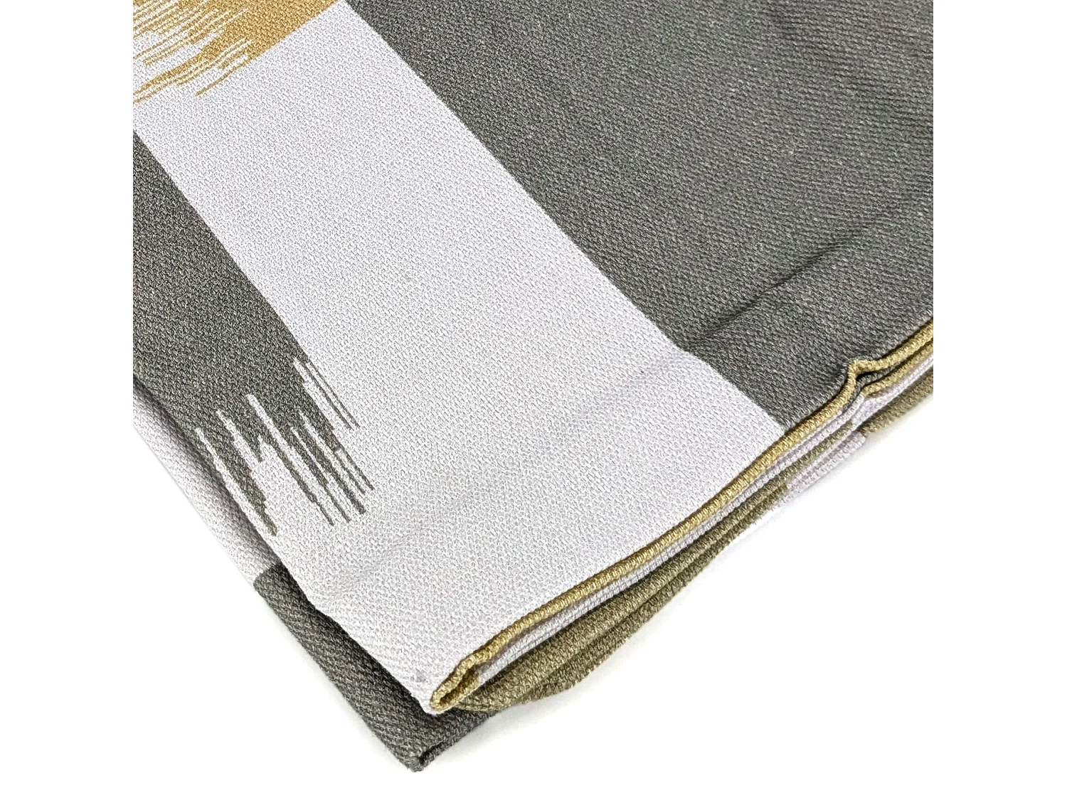 Housse de coussin pur coton 40x60 cm cm collection ATHOS jaune jasmin