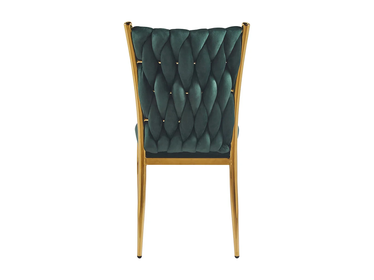 Sillas Comedor - Silla Wiwen Golden Terciopelo - Verde