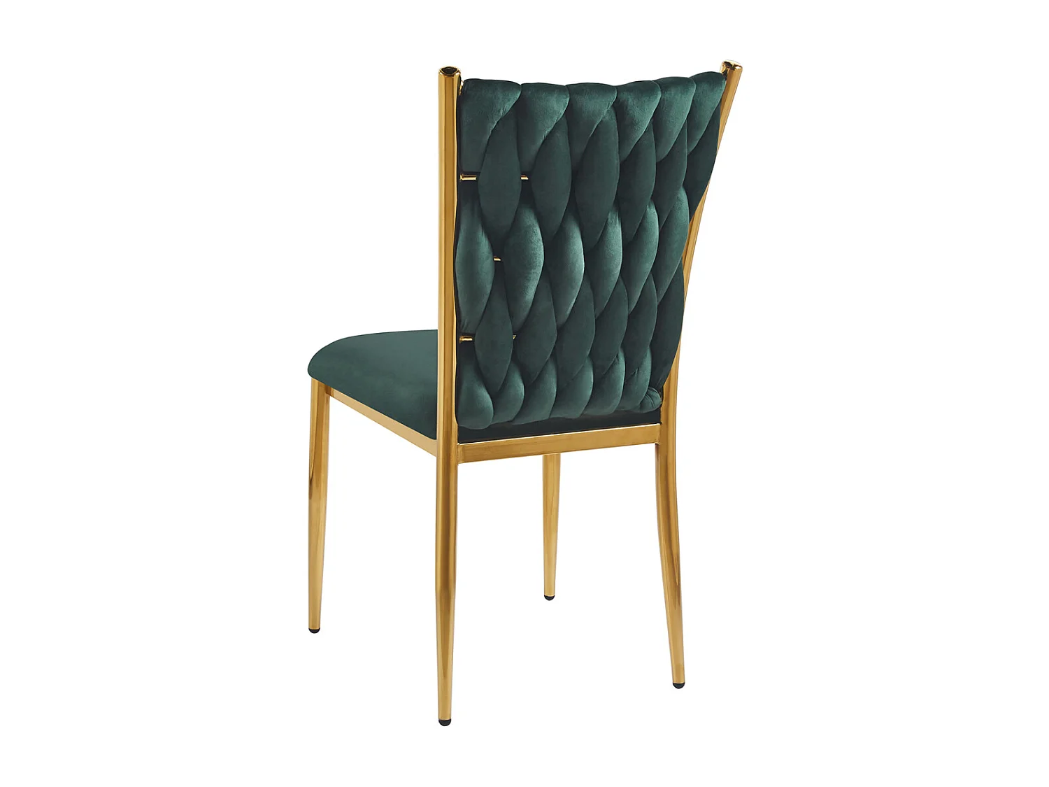 Sillas Comedor - Silla Wiwen Golden Terciopelo - Verde