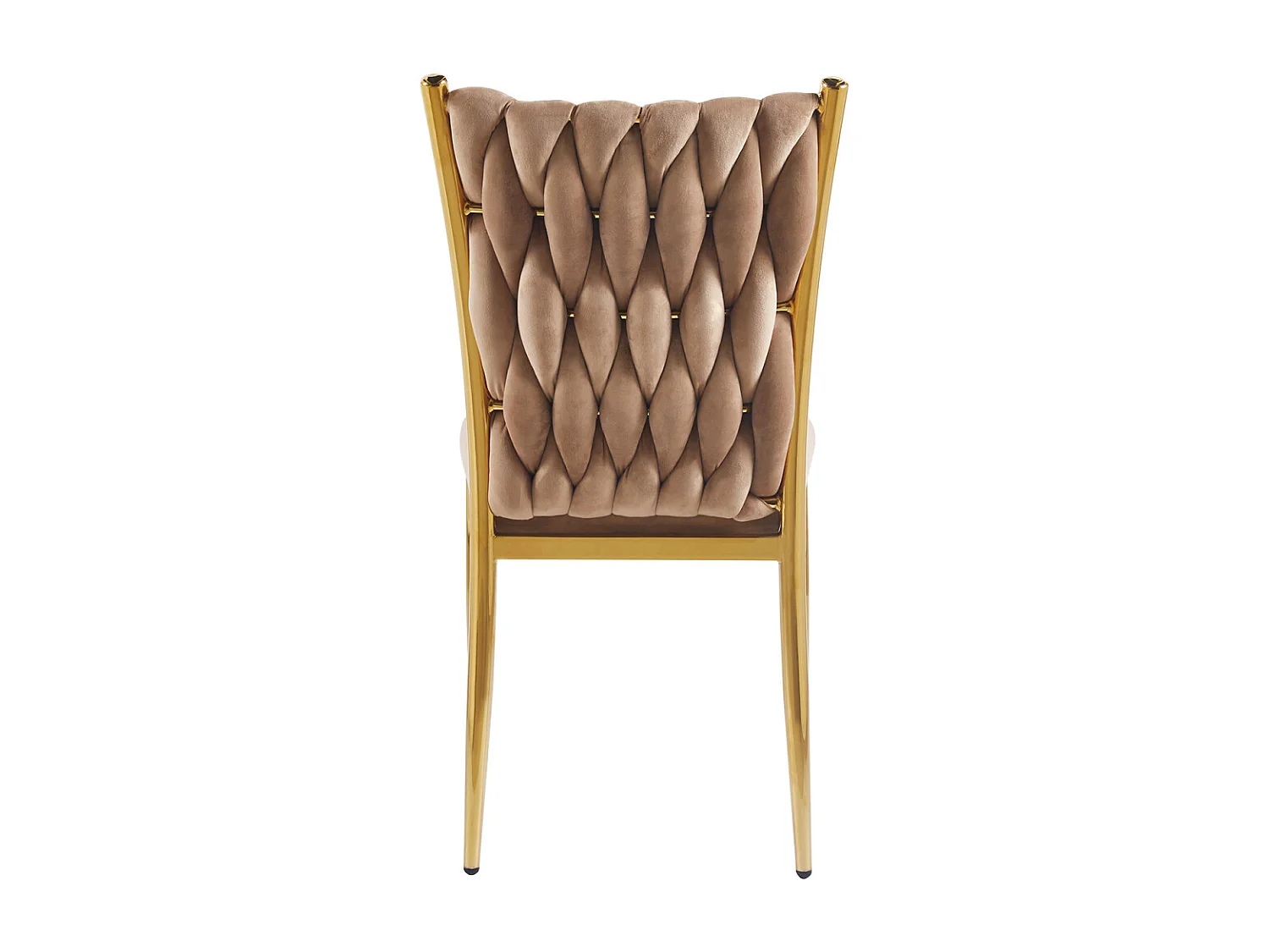 Sillas Comedor - Silla Wiwen Golden Terciopelo - Champán