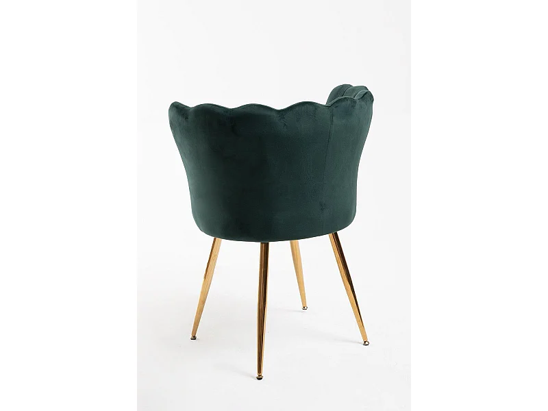 Sillas Comedor - Silla Dunsa Golden Terciopelo - Verde
