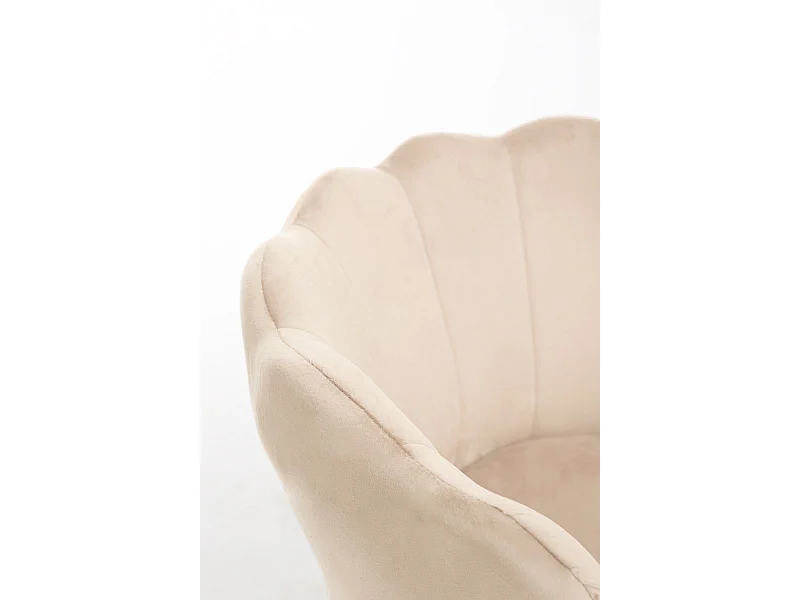 Sillas Comedor - Silla Dunsa Golden Terciopelo - Beige