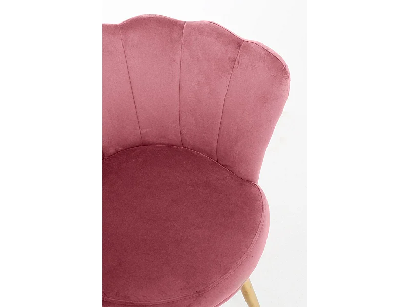 Sillas Comedor - Silla Dunsa Golden Terciopelo - Rosa