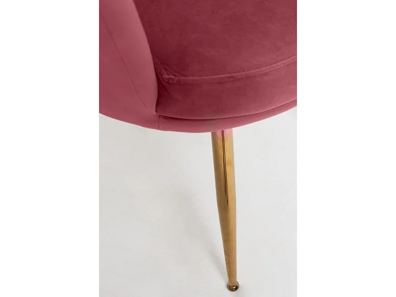 Sillas Comedor - Silla Dunsa Golden Terciopelo - Rosa