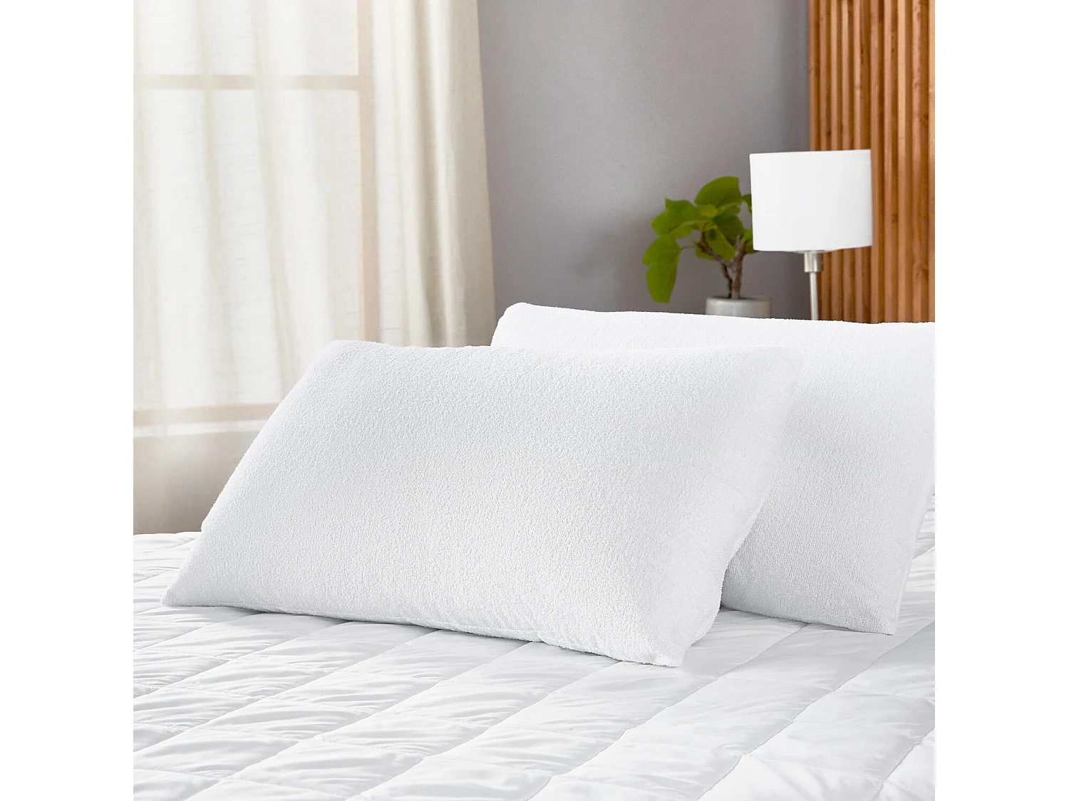 Federa da 70 x 40 cm in cotone e poliestere da 3 cm - NATURAL di PIKOLIN HOME
