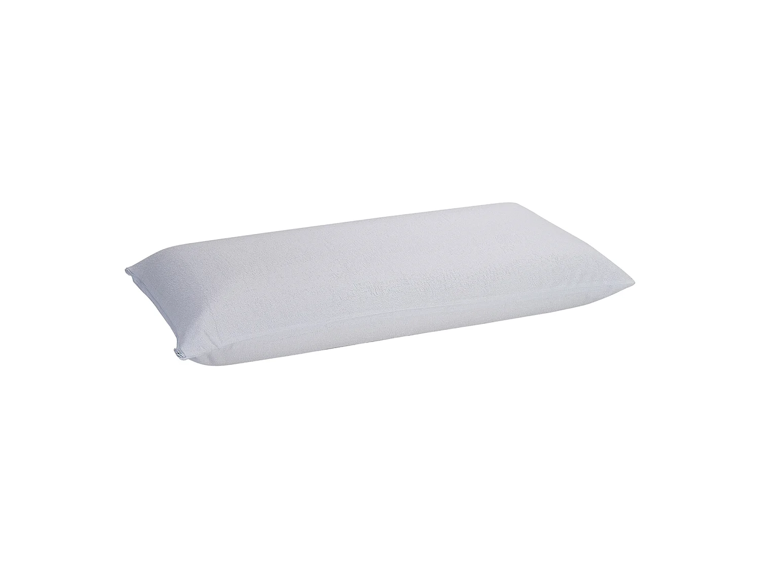 Taie d’oreiller imperméable 90 x 40 cm en coton bouclette, NATURAL, PIKOLIN HOME