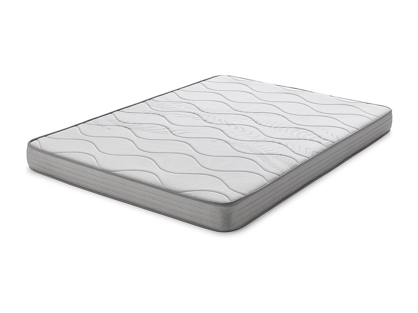 Matelas Double Face Verdura 140x200 Cm - Fermeté H3/H4, Hauteur 12 Cm - Mousse HR 7 Zones - Housse Jersey Lavable Oeko-Tex