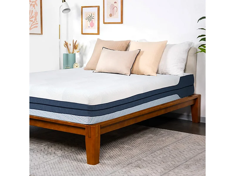 Matelas réversible 160 x 200 cm à mémoire de forme et gel – SUNRISE