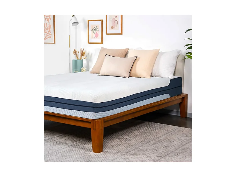 Matelas réversible 160 x 200 cm à mémoire de forme et gel – SUNRISE